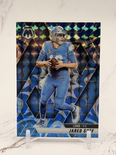 2025 Panini Mosaic Jared Goff Mosaic Reactive Blue