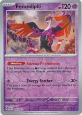 Fezandipiti 096/167 Common scarlet  violet Twilight Masquerade Pokemon card 2024