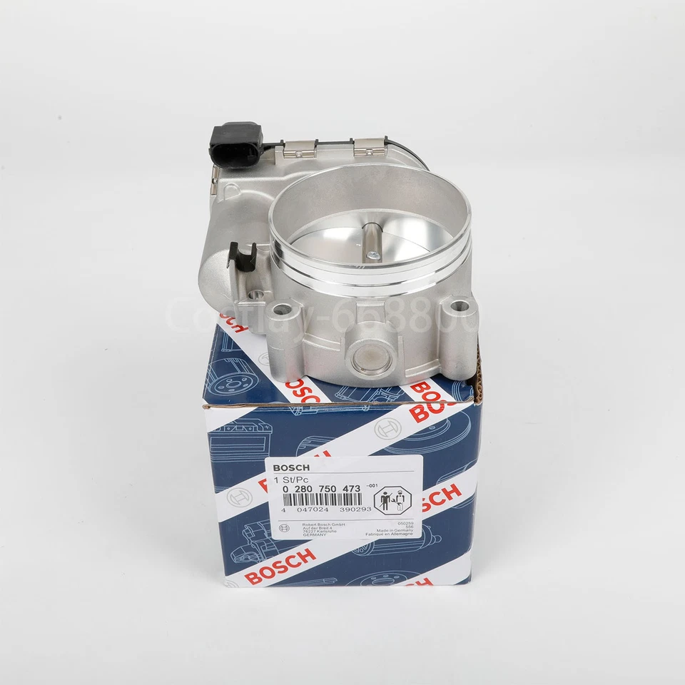 Throttle Valve Assembly 0280750473 Throttle Body 82mm Fits For Bosch Porsche Foto 2 de 4