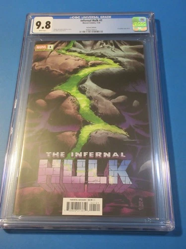 Infernal Hulk #1 Klein Variant CGC 9.8 NM/M Gorgeous Gem Wow