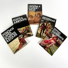 VTG 1971 Vogue Everything About Sewing Series Set of 5 Booklets Guides