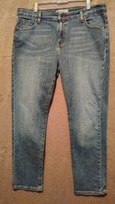 Levi Jeans Women's Mid Rise Skinny Faded Blue Moderate Stretch Denim 0226.1