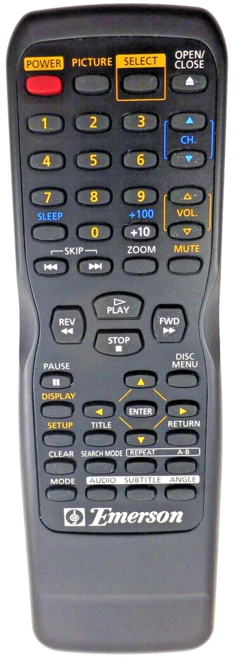 N0289UD NEW OEM EMERSON BY FUNAI TV/DVD COMBO REMOTE CONTROL - Image 4 of 4