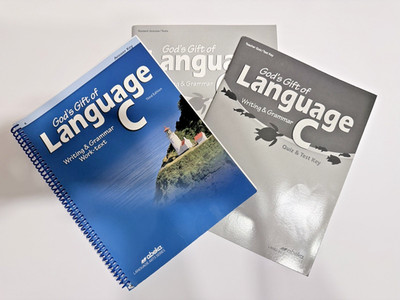 Abeka Language C 3rd Edition Answer Key Quiz Test Lot Grade 6 Grammar