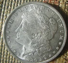 1886 Morgan Silver Dollar BU