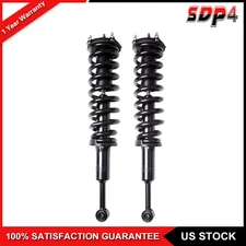 2x Front Complete Struts Shocks Springs & Mount For Toyota Tundra 2007-2020