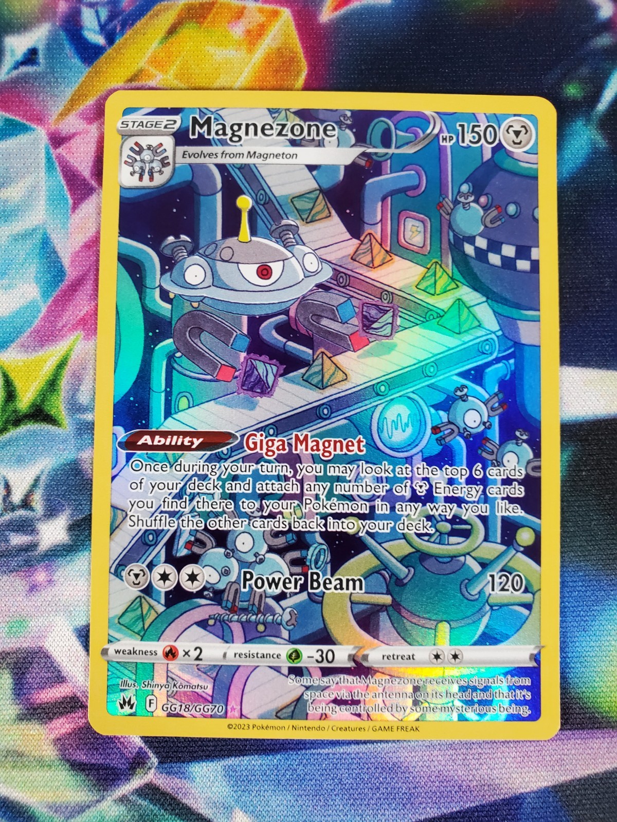 Magnezone GG18/GG70 SWSH: Crown Zenith: Galarian Gallery Holo