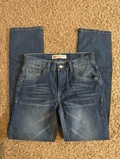 Levi Strauss 511 Slim Boys' Pants Size 16 Regular 28x30 Adjustable Waist Jeans