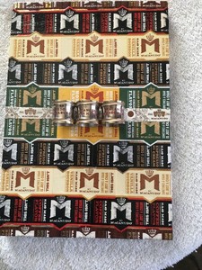 Macanudo custom cigar band art - w metal rings - CIGart by T - 7 1/4" x 10 1/2"