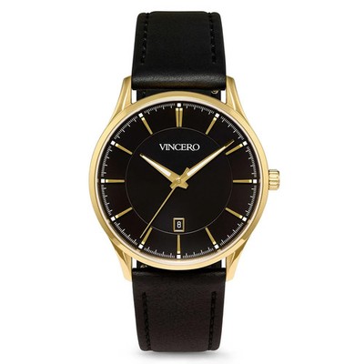 Vincero Kairos II Gold Onyx