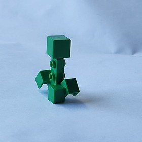 LEGO Creeper Minifigure Minecraft Mini Fig Green Gaming Character Toy Figure