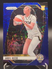 2024 Panini Prizm WNBA Angel Reese #10 Blue Velocity Prizm (RC) Chicago Sky