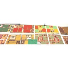 14 pages 12x12 double Scrapbook Layouts Ready to Use handmade fall thanksgiving