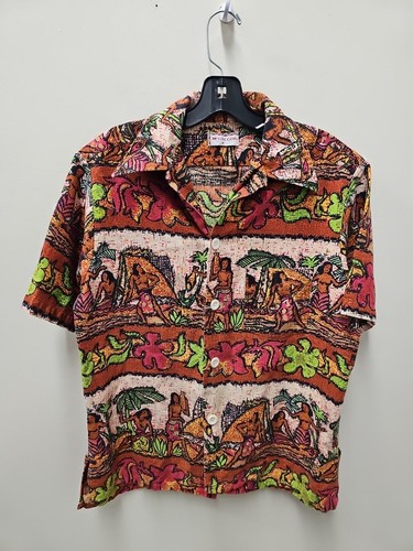 VTG 60s McGregor Hawaiian All Over Print Shirt