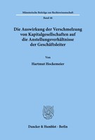 Die Auswirkung Der Verschmelzung Von Kapitalgesellschaften Auf Die...