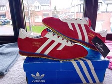 Adidas ACHILL uk 9 Red 80s Casuals 2011
