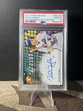 2022 Topps Pristine Popular Demand PSA 10 DAVID WRIGHT Auto /50 PDA-DW POP 2