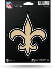 New Orleans Saints 5 Inch Die Cut Flat Vinyl Decal Sticker Adhesive Backing