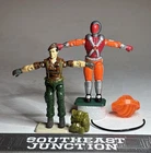 1988 GI JOE ARAH Tiger Force Flint V2 w/Incinerator Figure & Accessories TIGHT
