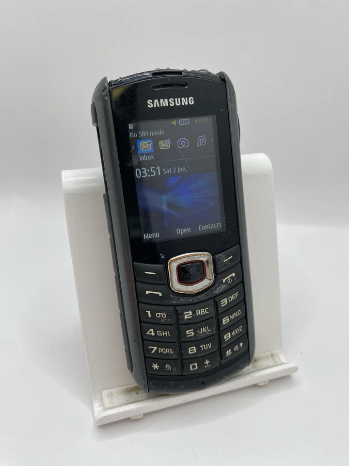 Samsung B2710 Black Unlocked 30MB 2.0" 2MP Rugged Mobile Button Phone #C17, photo 2 of 5