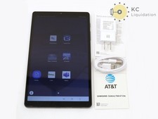 Samsung Galaxy Tab A7 Lite SM-T227U 8.7" 32GB Wi-Fi AT T Gray Tablet - As Is