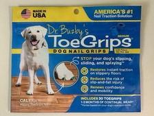 Dr Buzby'S Medium Toegrips for Dogs Instant Traction on Wood/Hardwood Floors ant