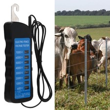 Electric Fence Tester Multi Light Voltage Detection For Farm Supply Fencing ABS
