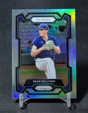 Sean Sullivan Silver Holo Prospect Rookie 2024 Prizm Card #288 Colorado Rockies