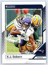 2024 Donruss #31 K.J. Osborn - New England Patriots