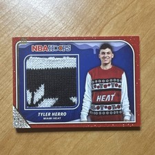 Panini NBA Hoops 2019-20 Tyler Herro Rookie Sweaters Memorabilia #RS-THR Heat