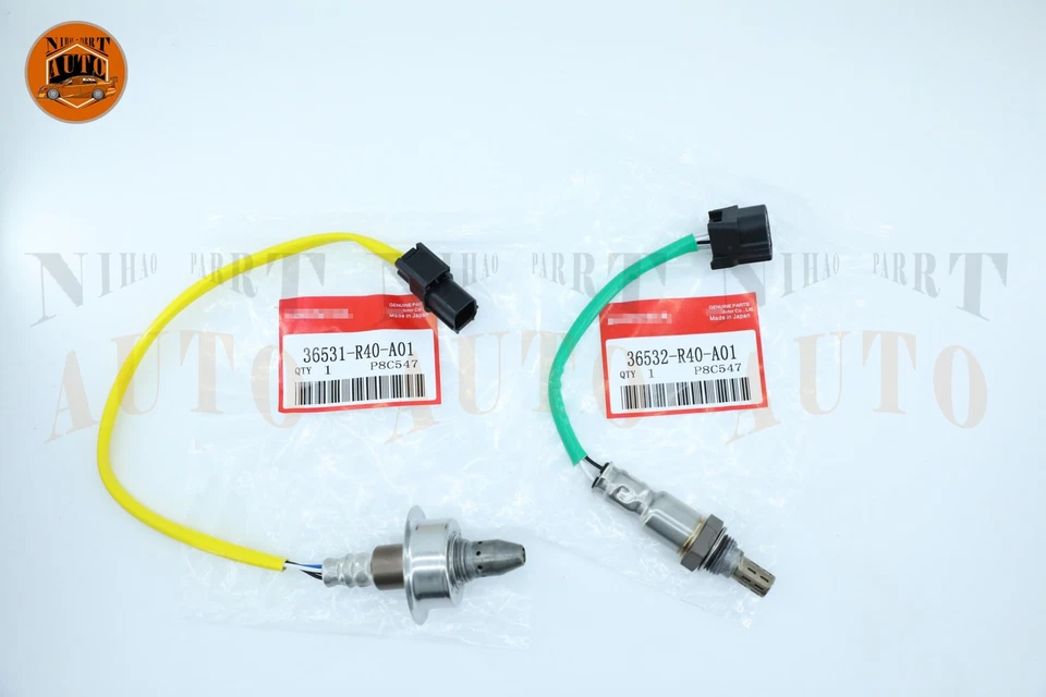 OEM 2PCS OXYGEN O2 SENSOR UPSTREAM & DOWNSTREAM FOR 2007-2011 HONDA CR-V 2.4L - Изображение 2 из 4