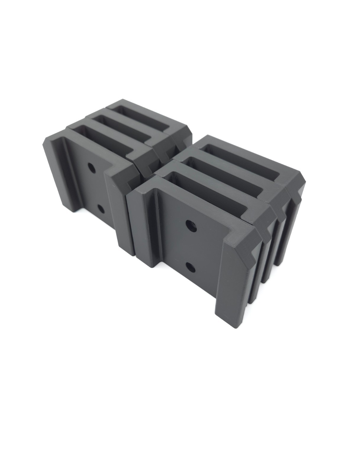 8 Pack - Battery Holder Wall Shelf Mount &ndash; Compatible with EGO 56V