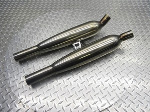 Paire De Silencieux Échappement REMUS Pour Triumph Bonneville T120 (2016+) - Inox Tapered - Neuf