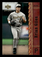 Brian Giles Pittsburgh Pirates 2001 Gold Glove Limited Upper Deck #/100 #83