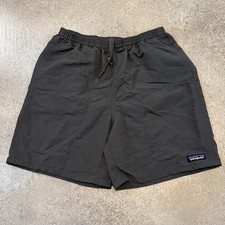Men  s Patagonia Baggies 7  Swim Short Trunks Small Grey Lightweight STY 58034