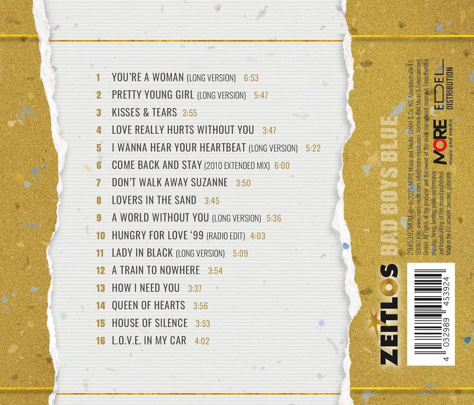 Bad Boys Blue Zeitlos - Bad Boys Blue (CD) - Photo 2/2