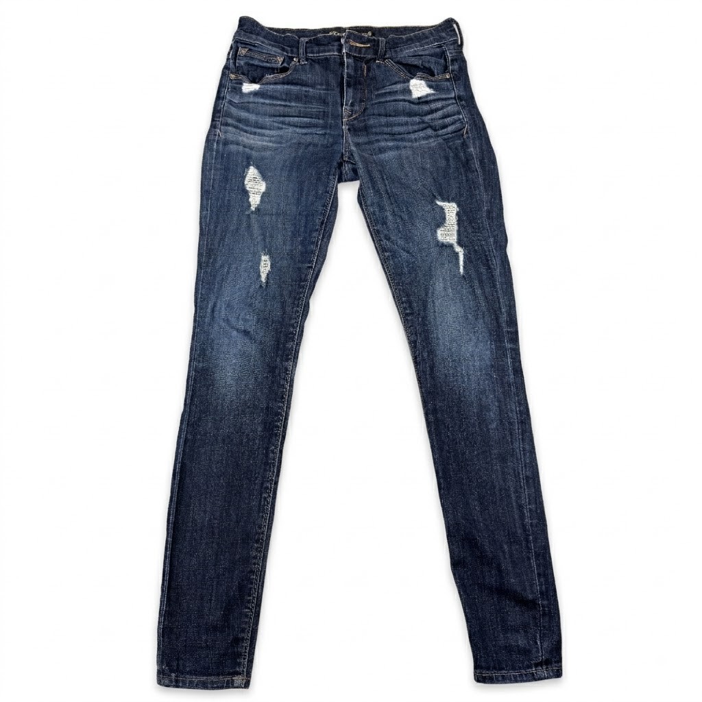 Express Skinny Jeans Legging Womens Mid Rise Size 4R (0142)