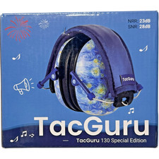 TacGuru Kids Hearing Protection Earmuffs -Concert / NASCAR Noise Ear Protection
