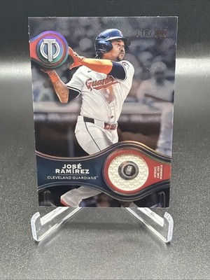 2025 Topps Tribute - Stamp of Approval Relics Jose Ramirez #SOA-JRA /199 Jersey