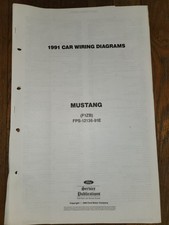 1991 Ford Mustang Wiring Diagrams Manual