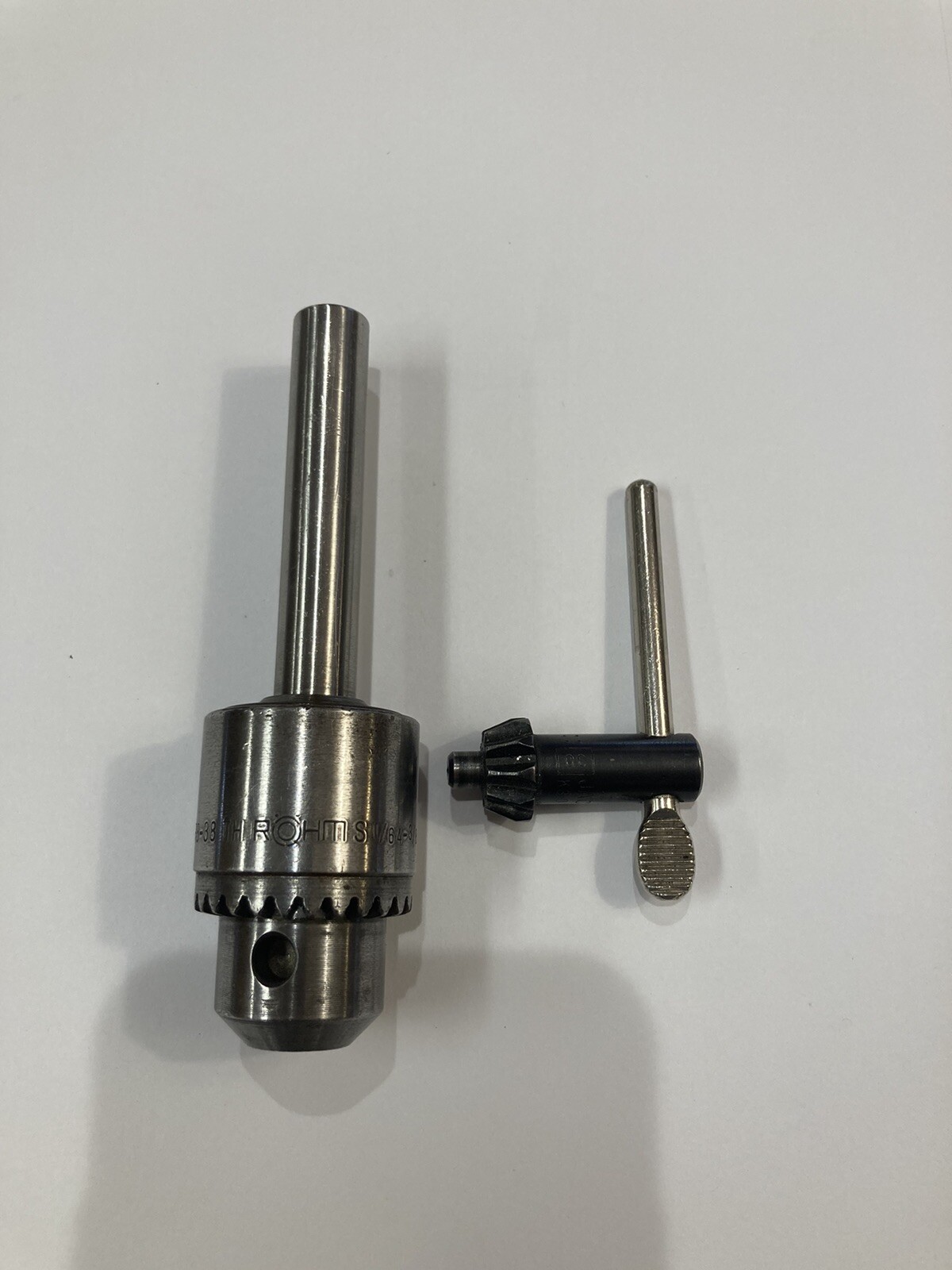 ROHM Drill Chuck 1/64" 3/8" Capacity, With Key, And 1/2”Diameter