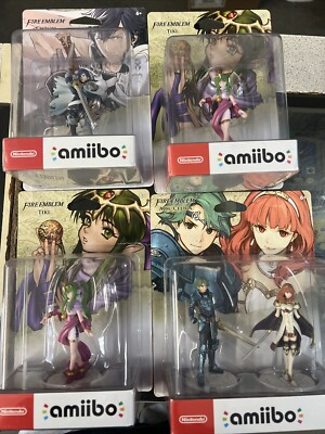 Fire Emblem Bundle  Alm and Celica 7.5 inch Amiibo for Nintendo New 3DS Switch