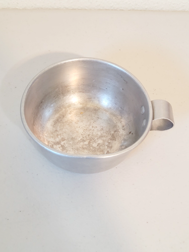 Vintage 10 Piece Girl Scout Camping Mess Kit Pans Utensils Carrying Case - Picture 8 of 10