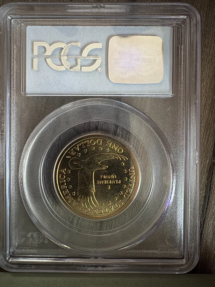 Dólar Sacagawea nativo americano 2002-P graduación profesional MS67 Foto 2 de 2