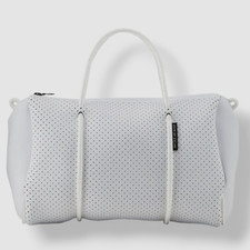 $358 State Of Escape Women's White Prequel Medium Perforated Crossbody Bag