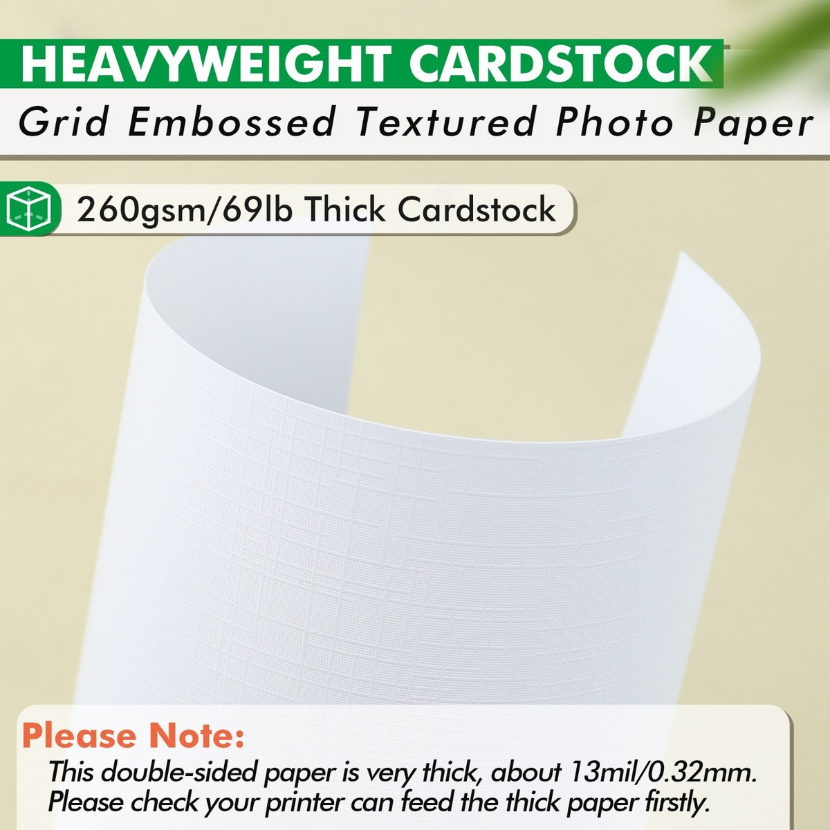 Double Sided Photo Paper Glossy Inkjet For Dye Ink 200Gsm Value