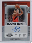 2021-22 Panini Contenders Optic Rookie Autograph Variation Scottie Barnes RC