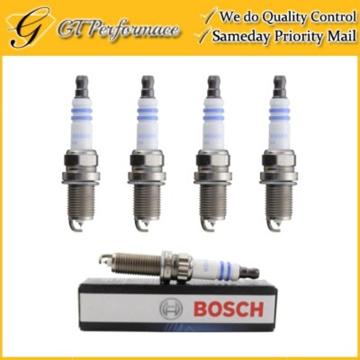 Genuine BOSCH Iridium Spark Plugs FR7KI332S 4PCS Set for Maybach/ Mercedes-Benz