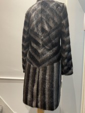 Urban Code London Muilticoloured Faux Fur Coat (uk10)