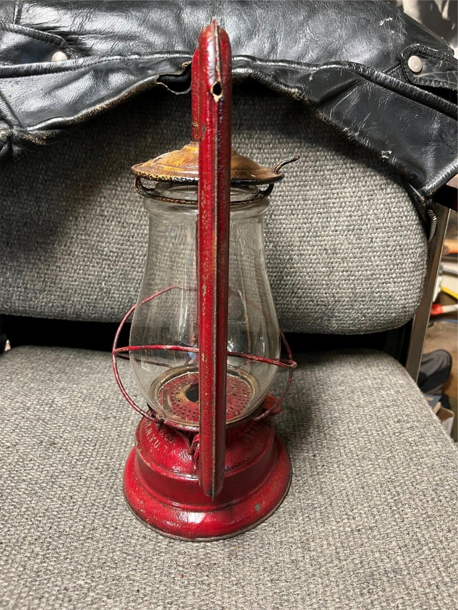 vtg C.T. Ham MFG CO No.0 clipper railroad lantern NY USA Embury No